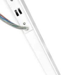 Luminaria lineal LED CCT - Suspensión/superficie - Potencia ajustable 20W/30W/40W - 120cm - UGR 17