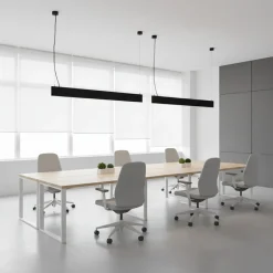 Luminaria lineal LED CCT - Suspensión - Potencia ajustable 20W/30W/40W - 120cm - UGR 19