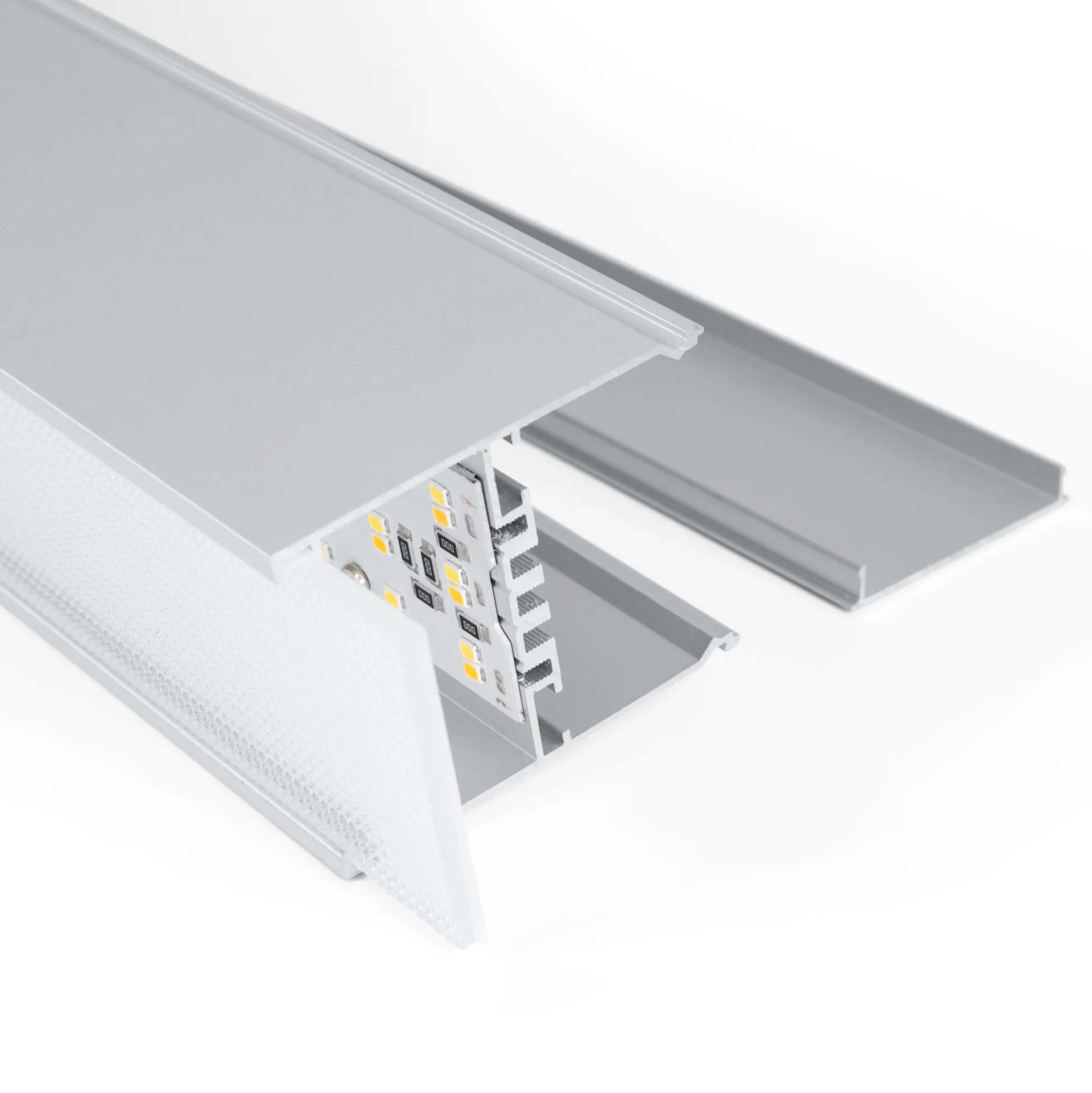 Luminaria lineal LED CCT - 40W - Suspensión / superficie - Potencia ajustable - 120cm