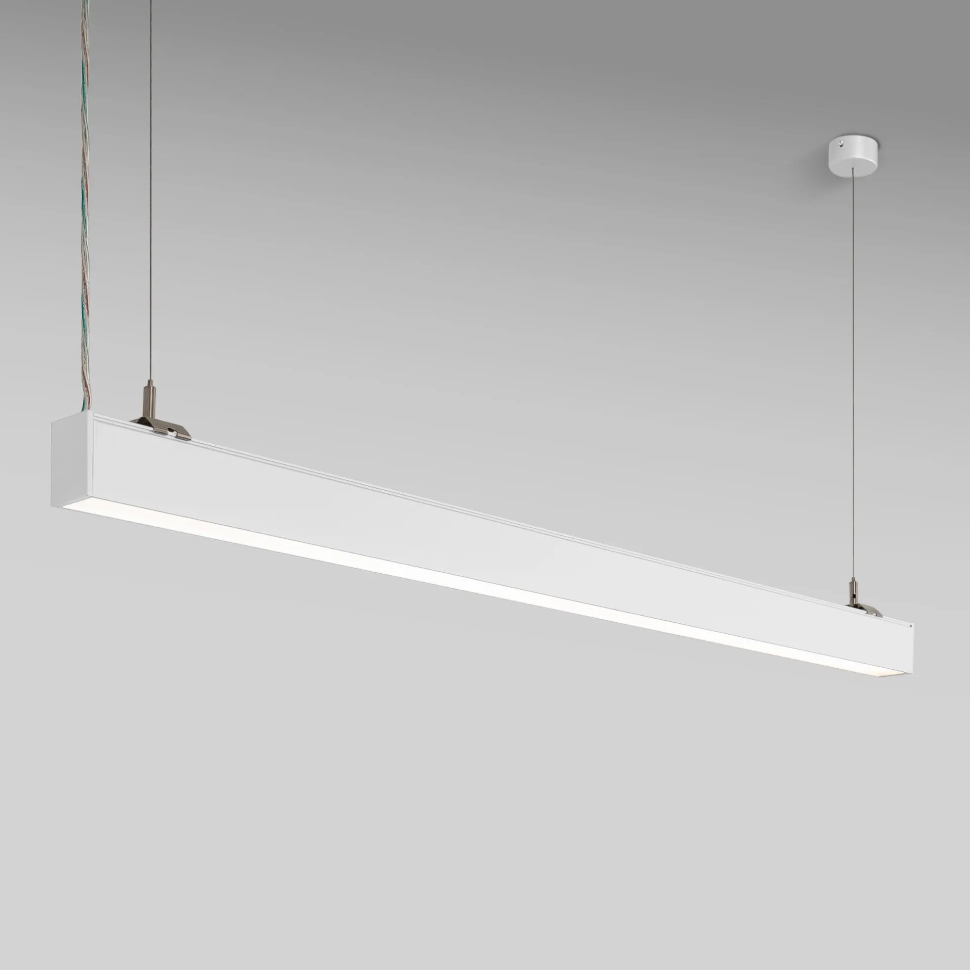 Luminaria lineal LED CCT - 40W - Suspensión / superficie - Potencia ajustable - 120cm