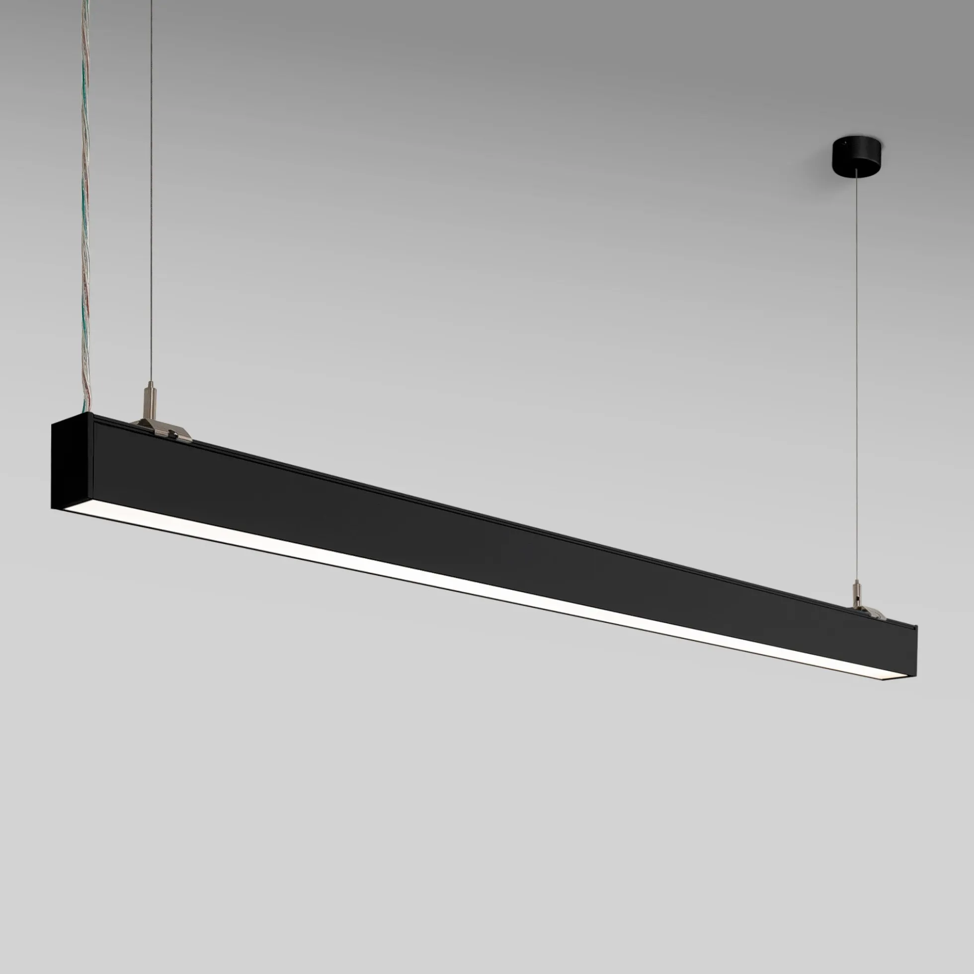 Luminaria lineal LED CCT - 40W - Suspensión / superficie - Potencia ajustable - 120cm