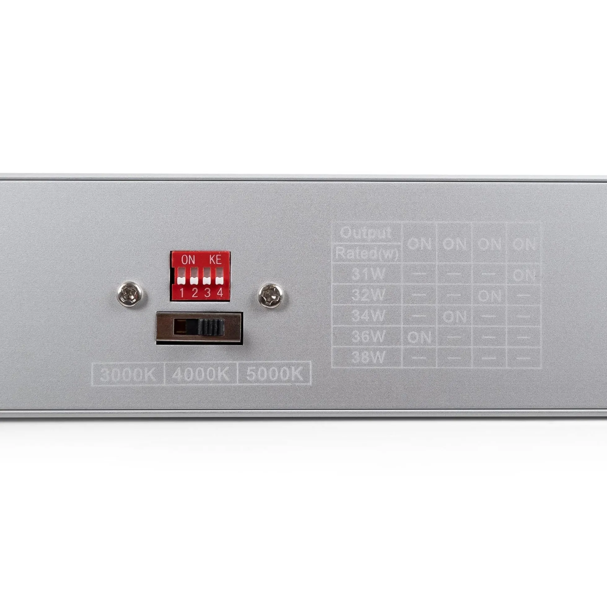 Luminaria lineal LED CCT - 40W - Suspensión / superficie - Potencia ajustable - 120cm