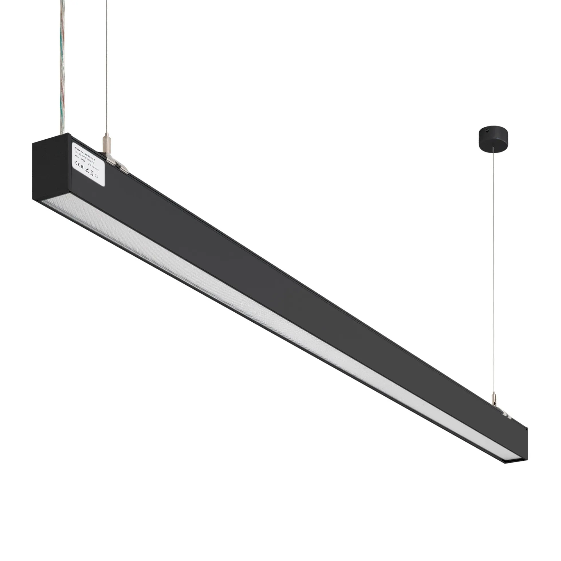 Luminaria lineal LED CCT - 40W - Suspensión / superficie - Potencia ajustable - 120cm