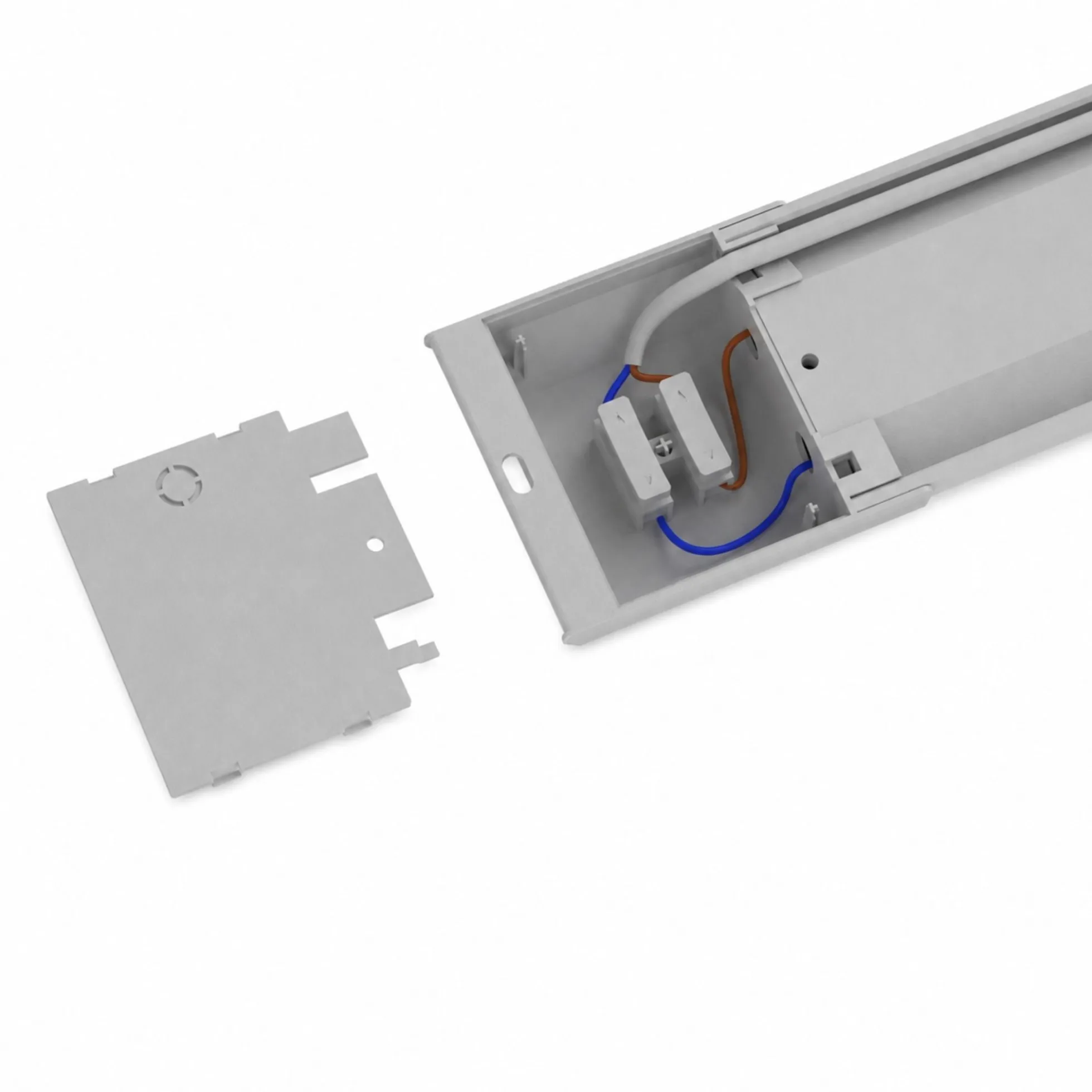 Luminaria lineal LED con caja de empalme - 3CCT - 50W - 150cm
