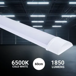 Luminaria lineal LED de alta potencia - 18W - 60cm - IP20