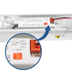 Luminaria lineal LED de alta potencia CCT - 20W - 60cm