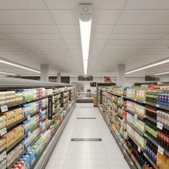 Luminaria lineal LED de alta potencia CCT - 60W - 150cm