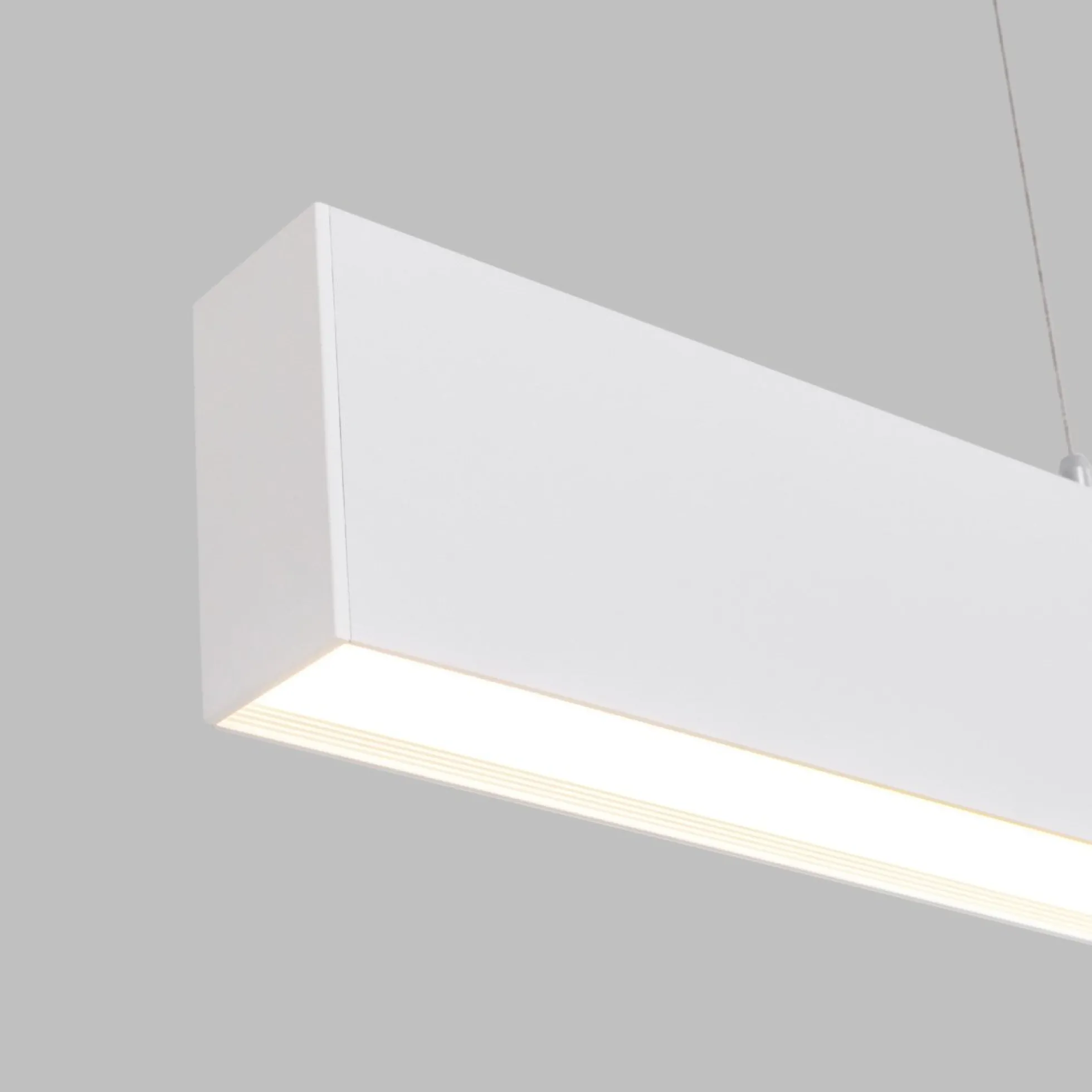 Luminaria lineal LED de suspensión / superficie 24W - Slim - 80cm - 1700lm