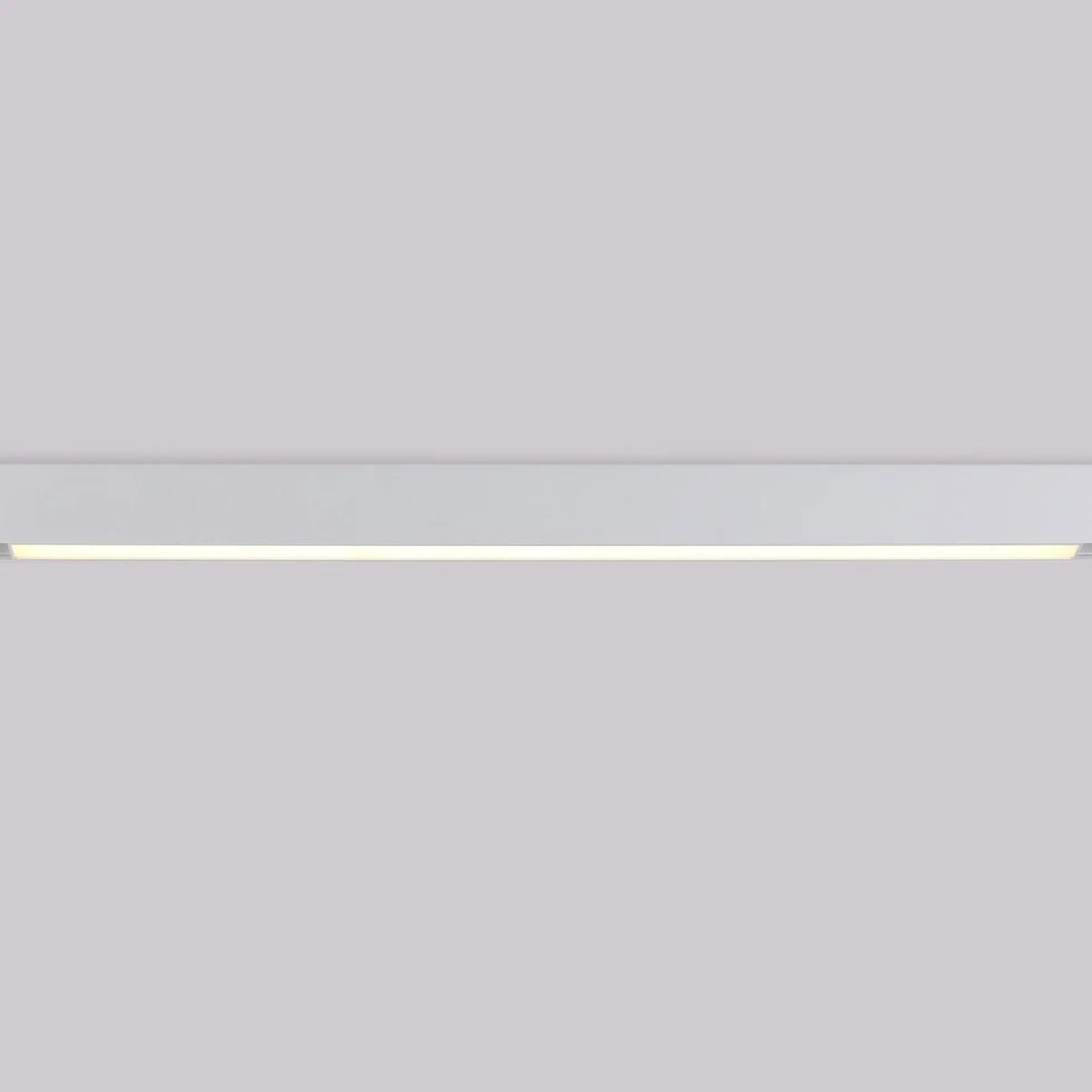 Luminaria lineal LED opal para carril magnético 48V - 20W