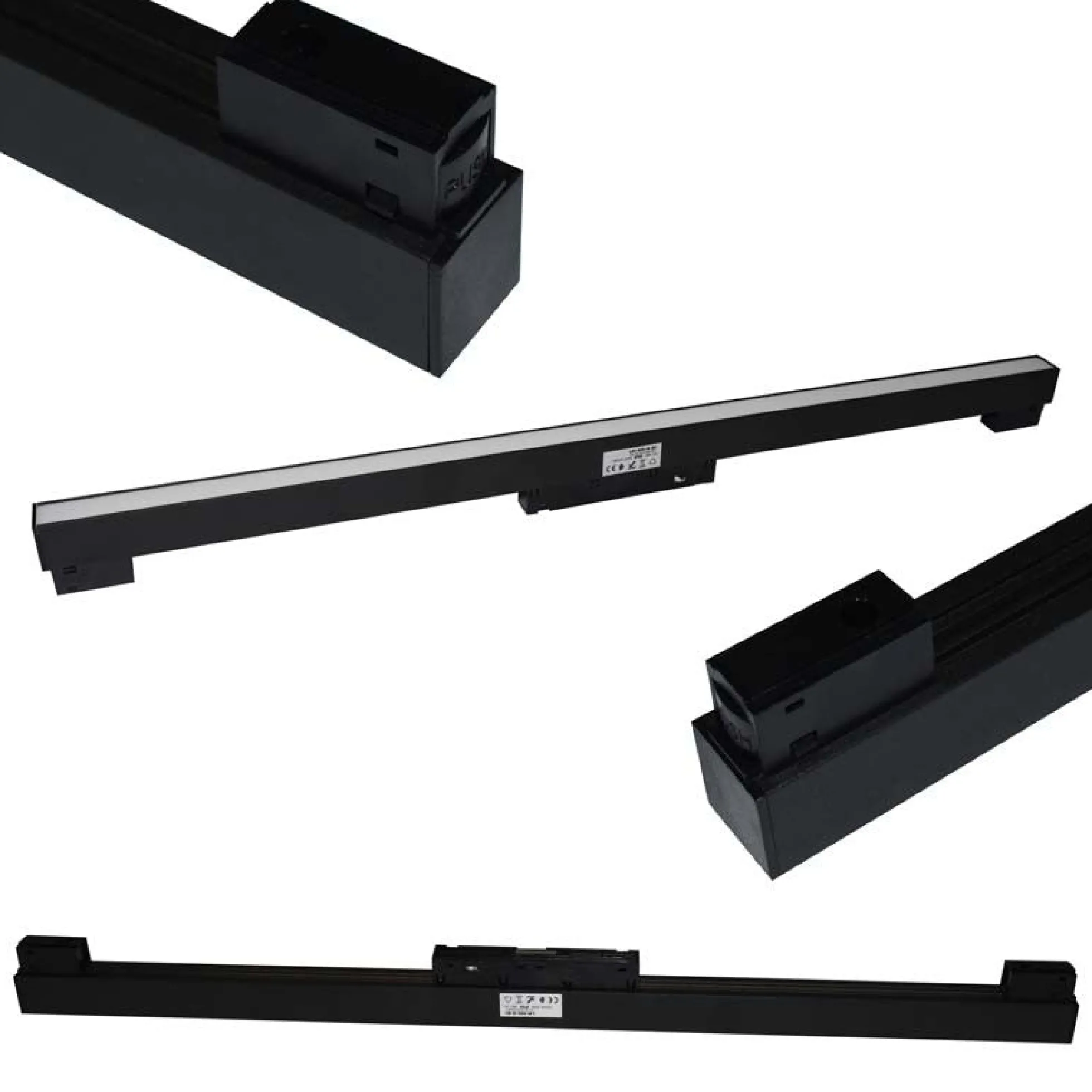 Luminaria lineal LED opal para carril magnético 48V - 20W