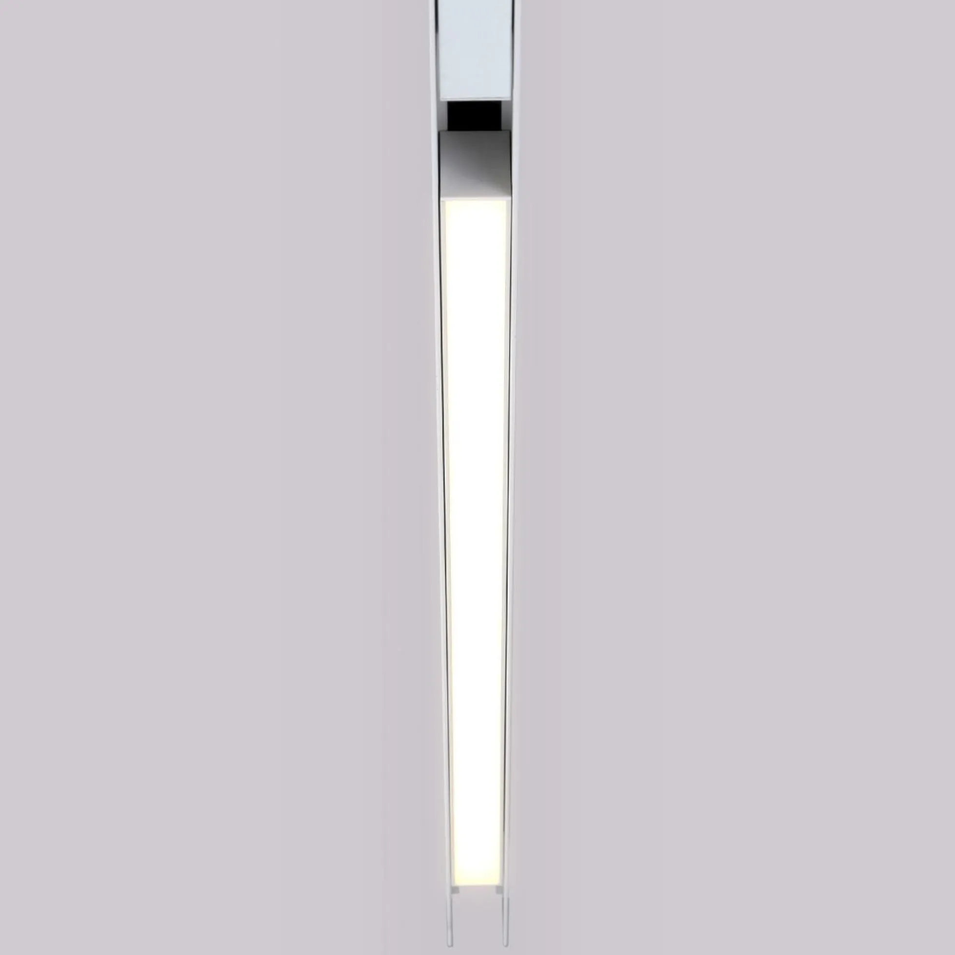 Luminaria lineal LED opal para carril magnético 48V - 20W