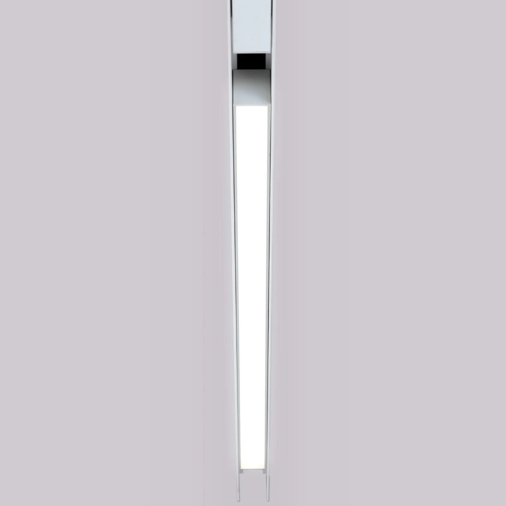 Luminaria lineal LED opal para carril magnético 48V - 20W