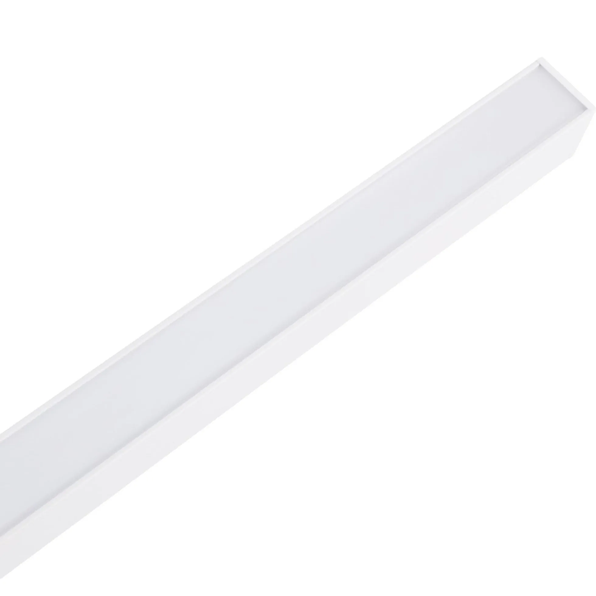 Luminaria lineal LED opal para carril magnético 48V - 20W