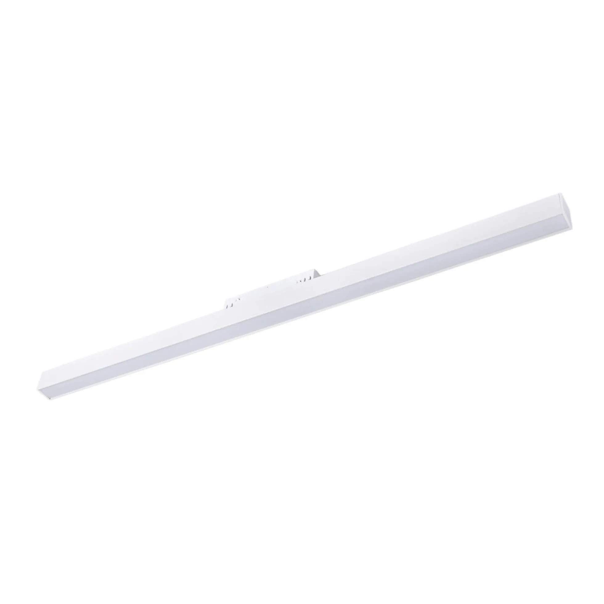Luminaria lineal LED opal para carril magnético 48V - 20W