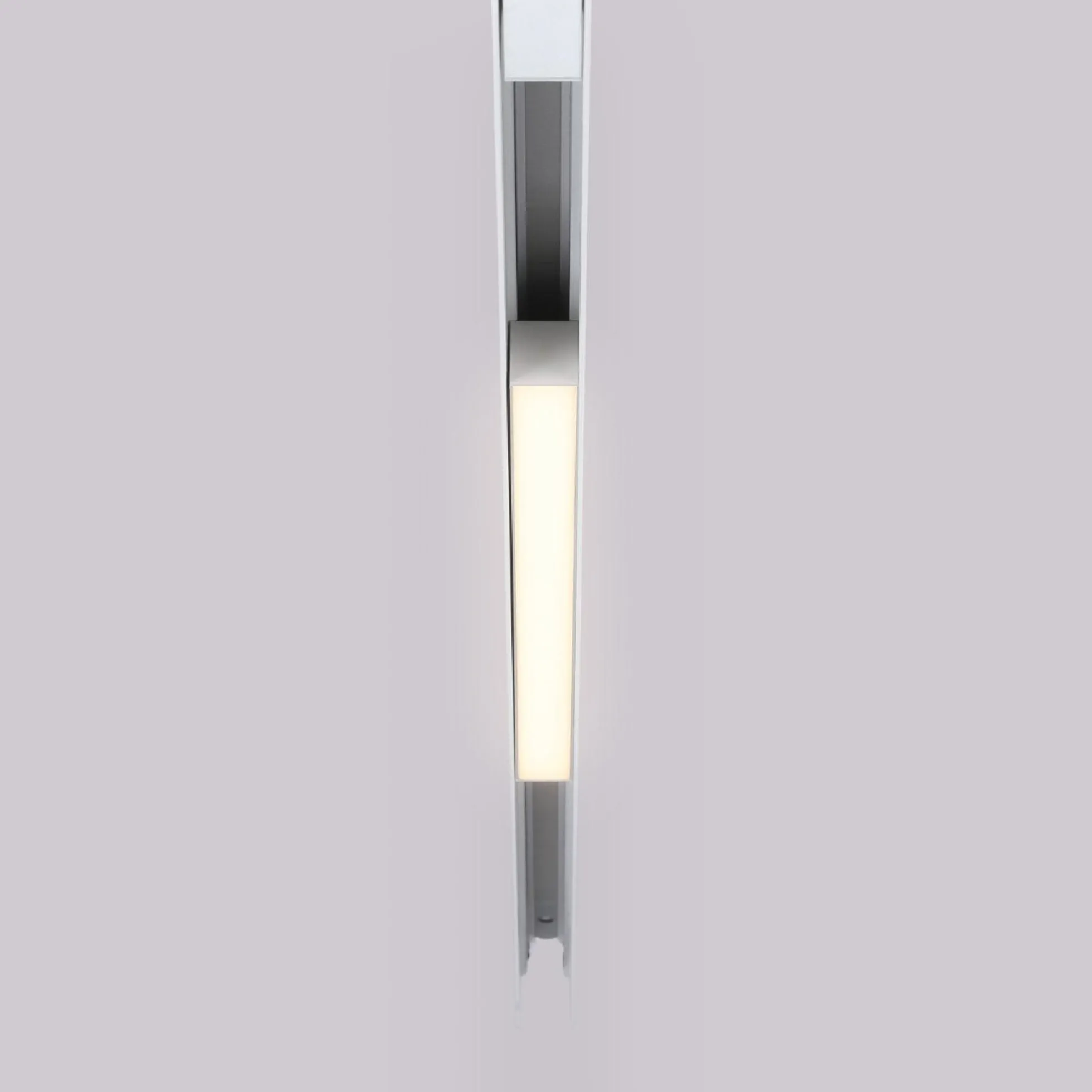 Luminaria lineal LED opal para carril magnético 48V - 10W