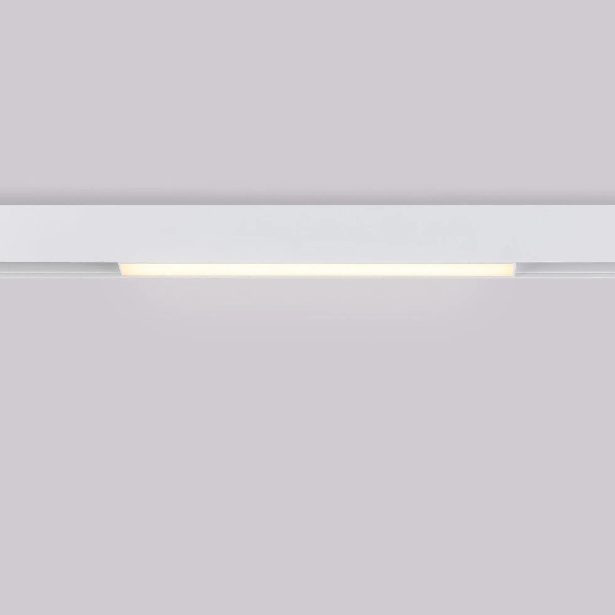 Luminaria lineal LED opal para carril magnético 48V - 10W