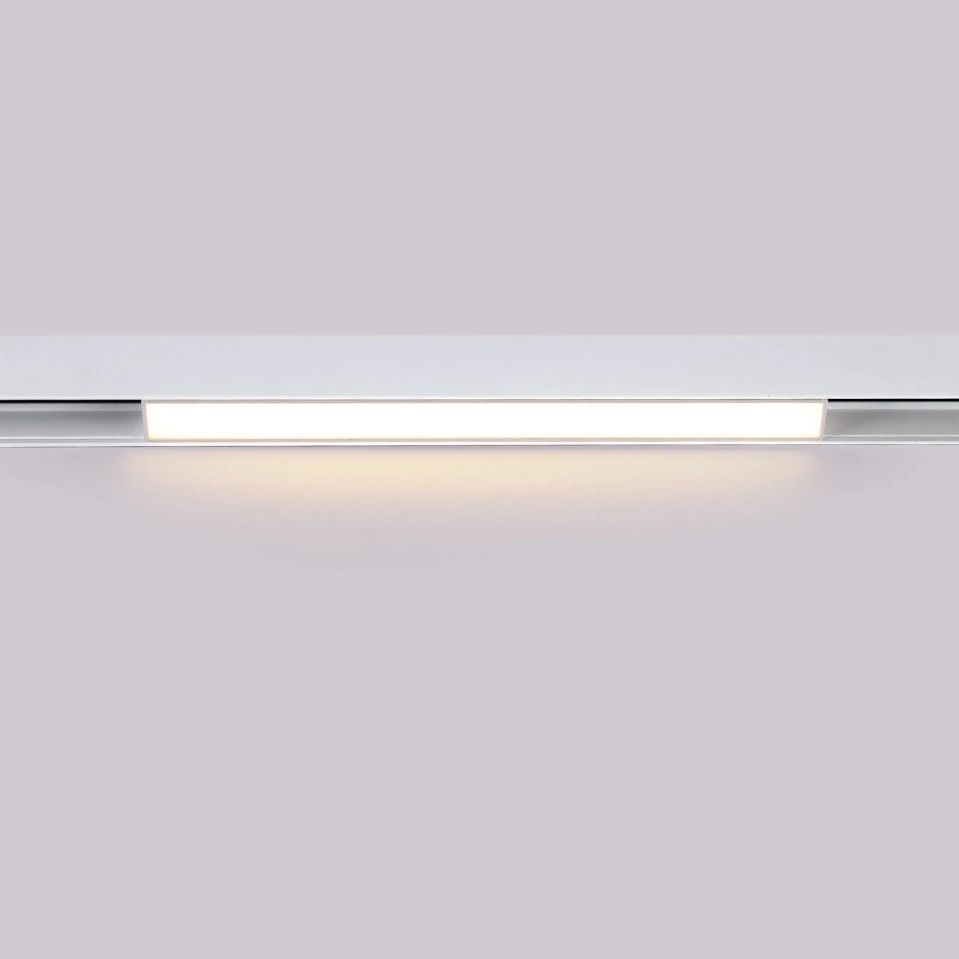 Luminaria lineal LED opal para carril magnético 48V - 10W