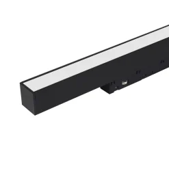 Luminaria lineal LED opal para carril magnético 48V - 10W