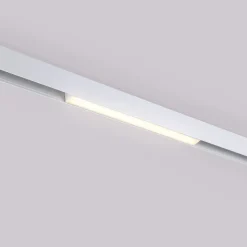 Luminaria lineal LED opal para carril magnético 48V - 10W