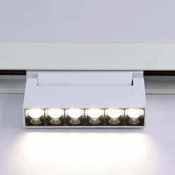 Luminaria lineal LED orientable para carril magnético 48V - 6W - UGR16