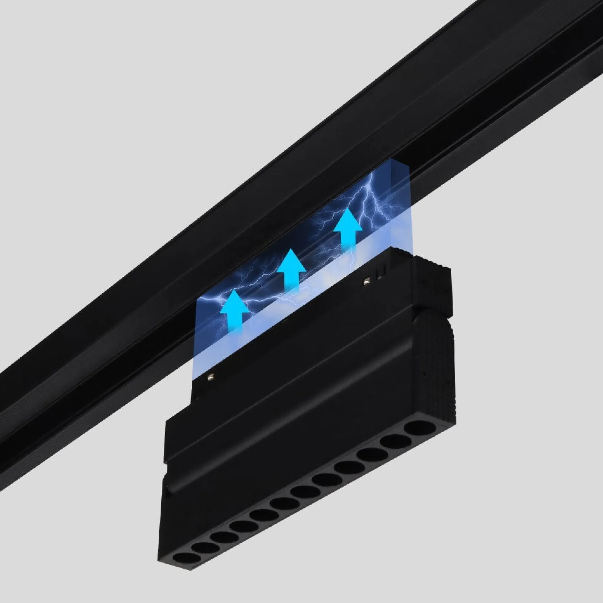 Luminaria lineal orientable para carril magnético CCT - 10W - UGR18 - Mi Light
