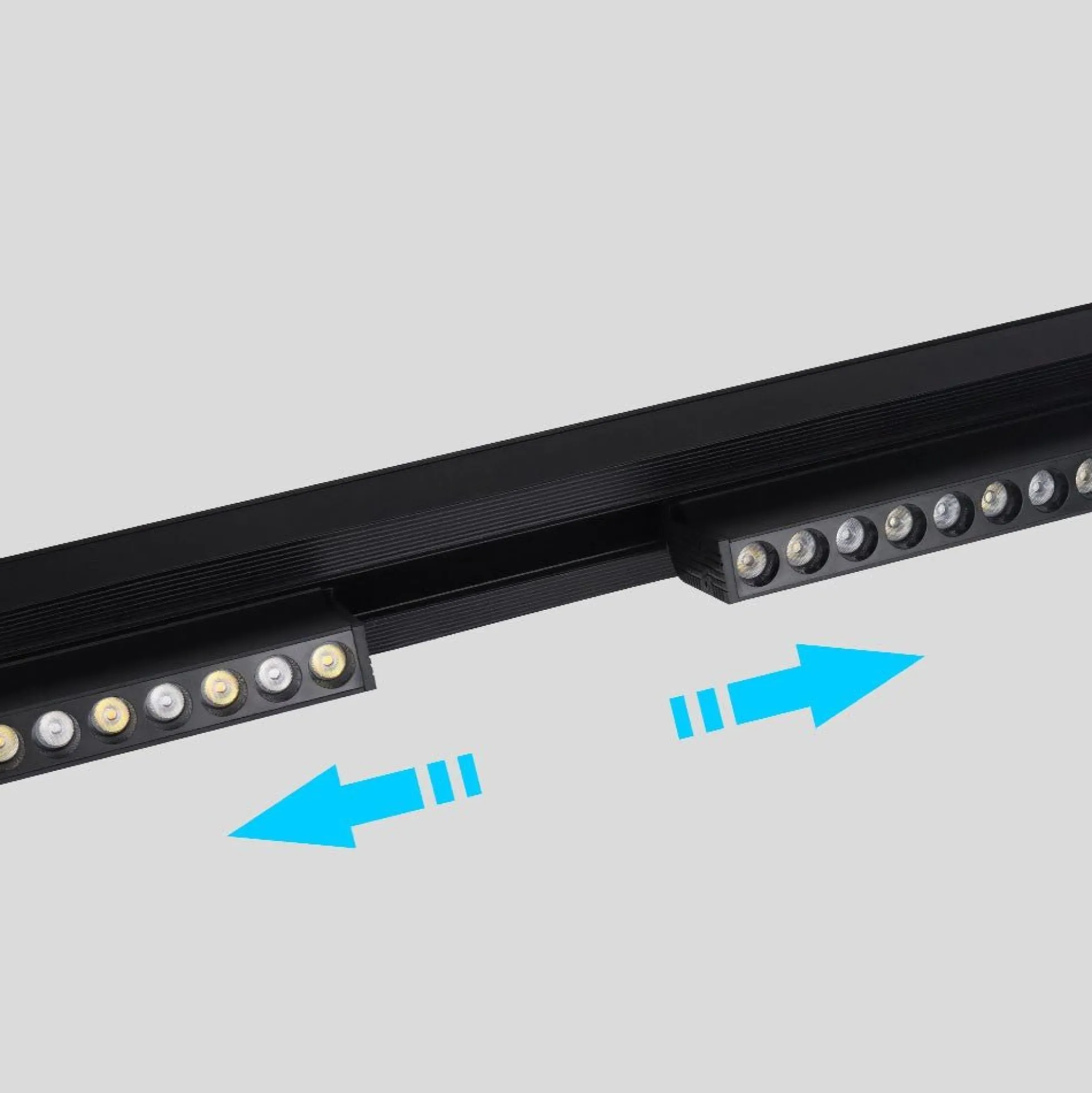 Luminaria lineal orientable para carril magnético CCT - 20W - UGR18 - Mi Light