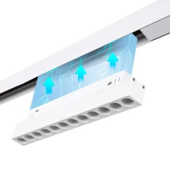 Luminaria lineal para carril magnético CCT - 10W - UGR18 - Mi Light