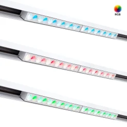 Luminaria lineal para carril magnético RGB + CCT - 12W - UGR18 - Mi Light