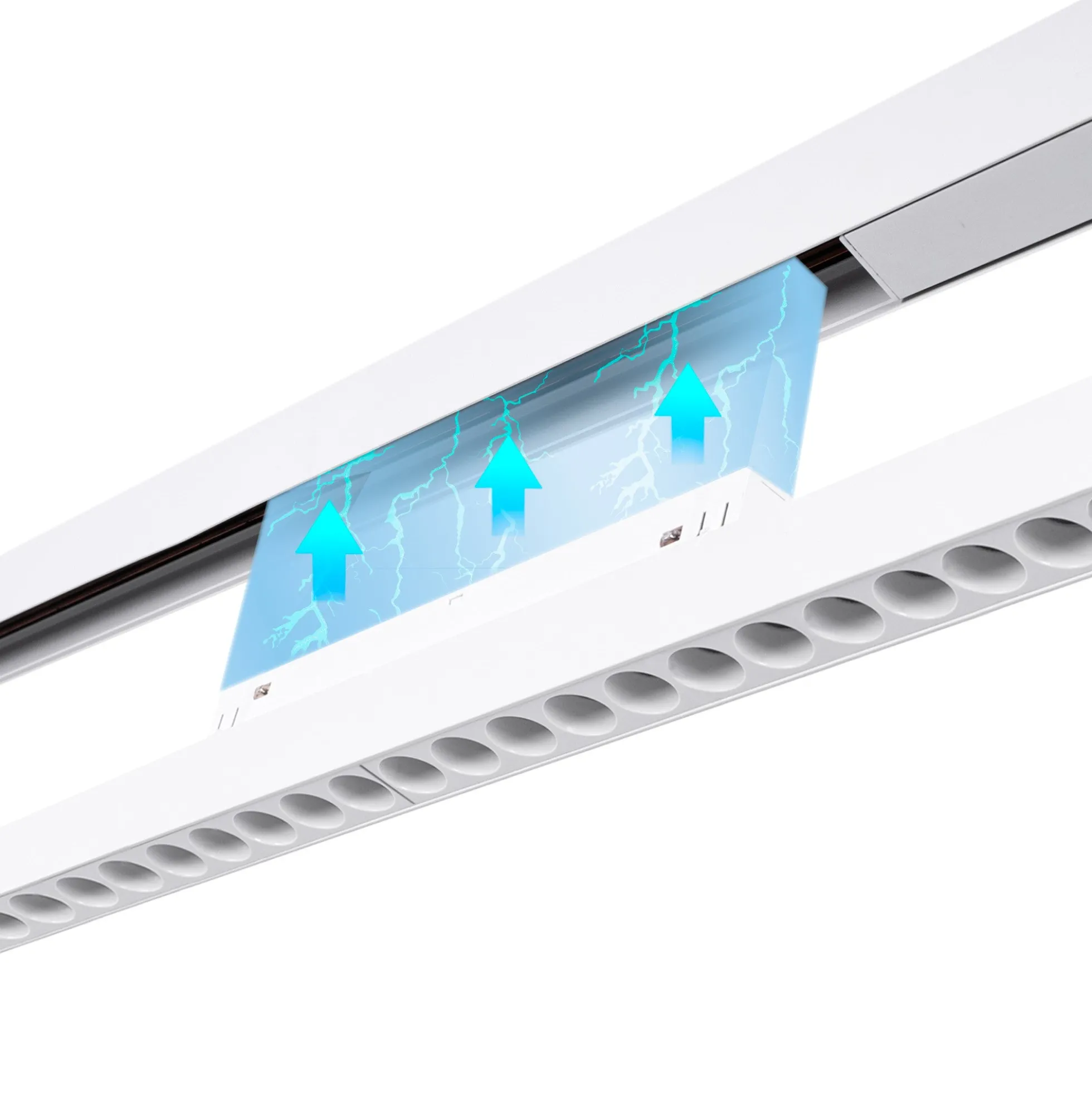 Luminaria lineal para carril magnético RGB + CCT - 12W - UGR18 - Mi Light