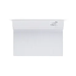 Luz de emergencia permanente con cartel