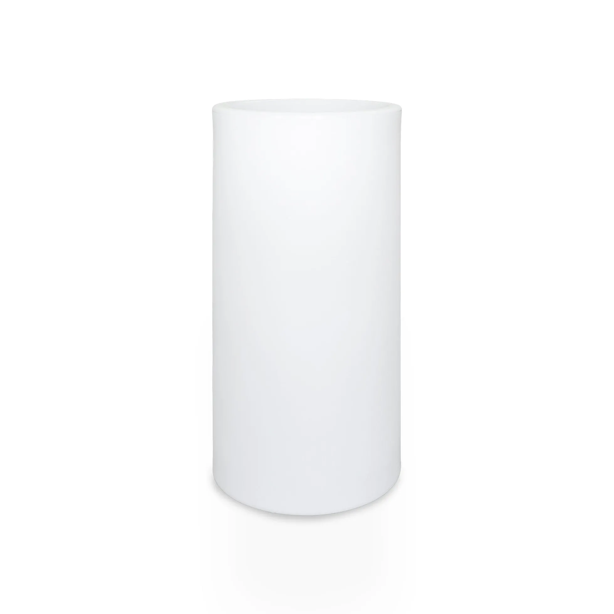 Macetero cilíndrico LED RGBW - 5W - 80 x Ø 40cm - Recargable