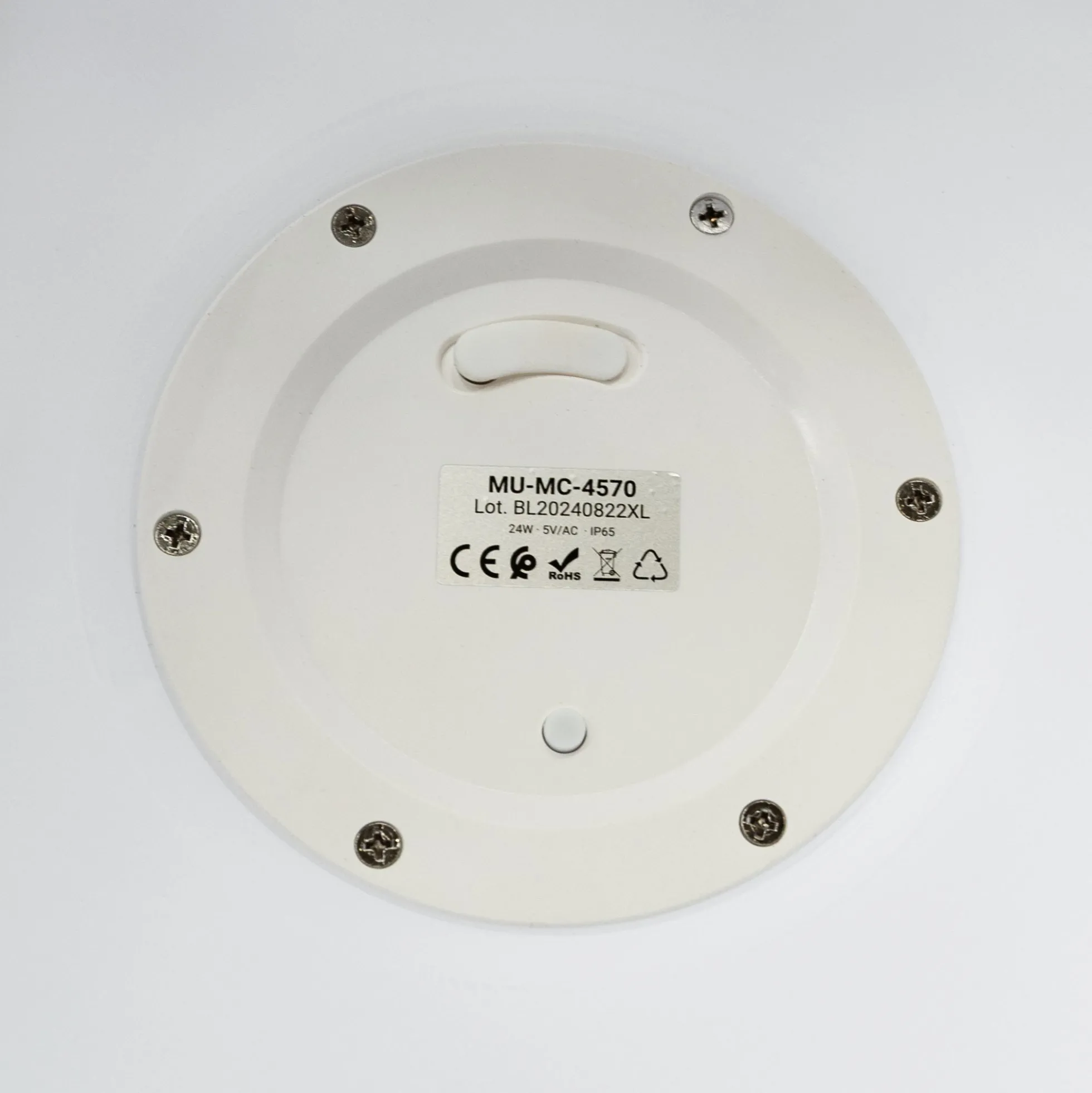 Macetero cuadrado LED RGBW - 24W - Recargable - Mando a distancia