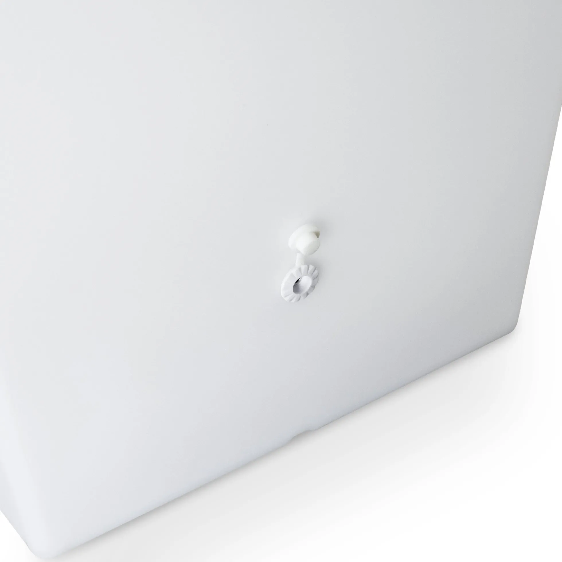 Macetero cuadrado LED RGBW - 24W - Recargable - Mando a distancia