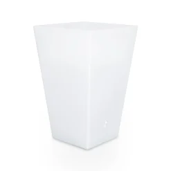 Macetero cuadrado LED RGBW - 24W - Recargable - Mando a distancia