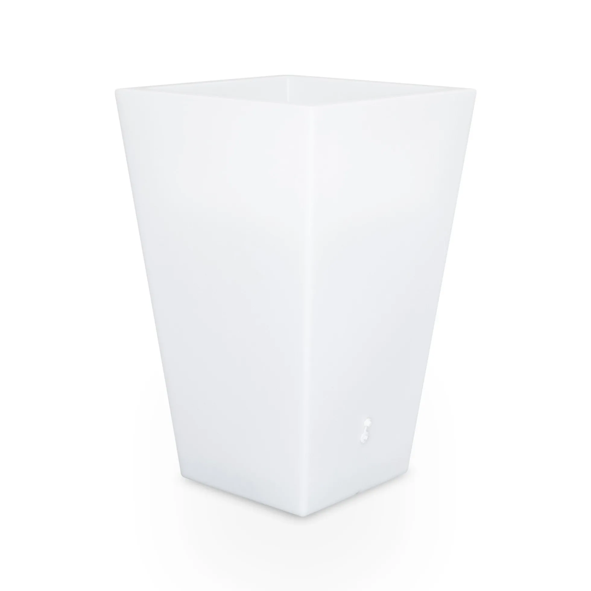 Macetero cuadrado LED RGBW - 24W - Recargable - Mando a distancia