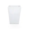 Macetero cuadrado LED RGBW - 12W - Recargable - Mando a distancia