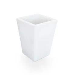 Macetero cuadrado LED RGBW - 12W - Recargable - Mando a distancia