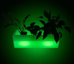 Macetero LED RGBW recargable - 12W - IP67