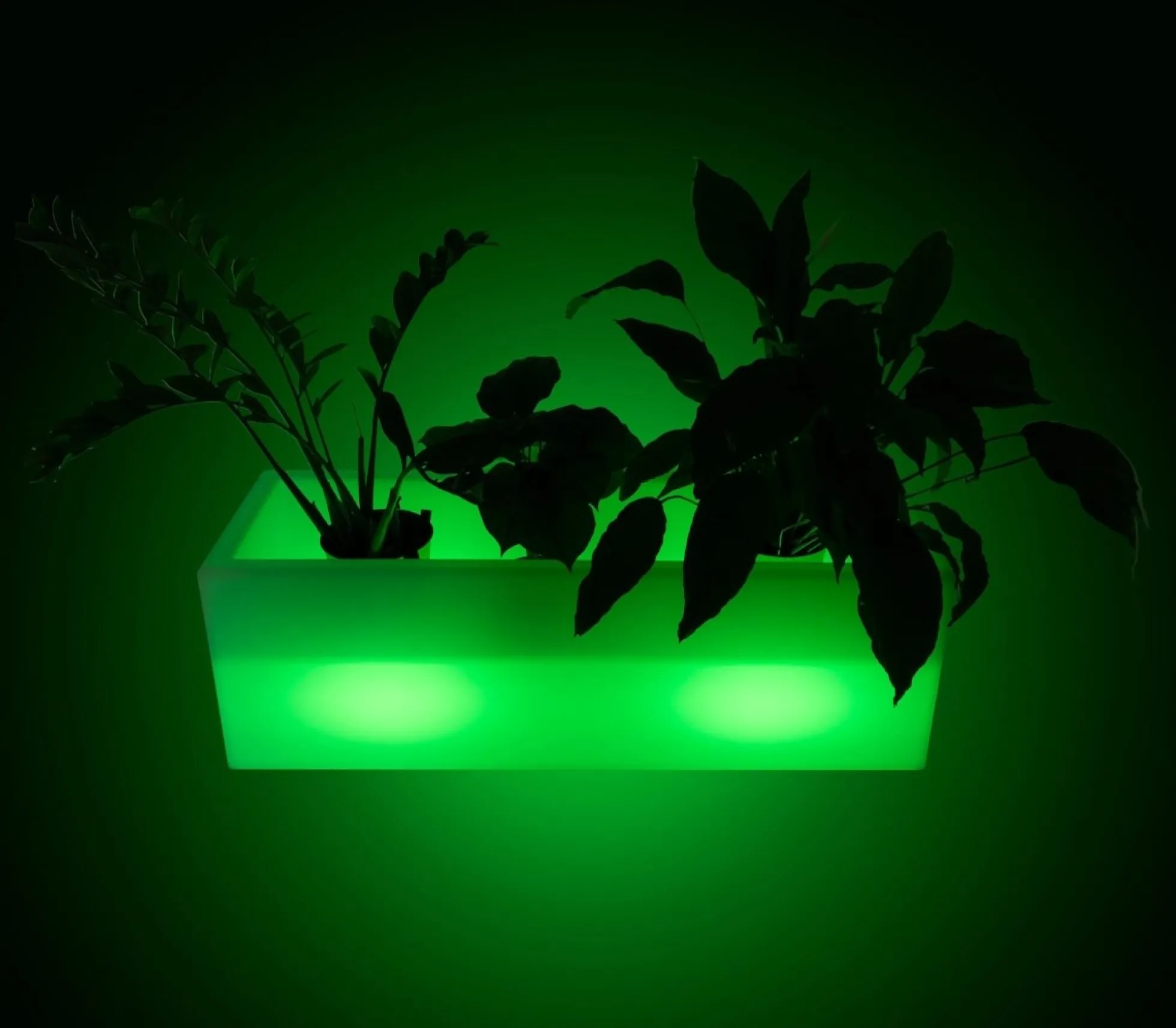 Macetero LED RGBW recargable - 12W - IP67