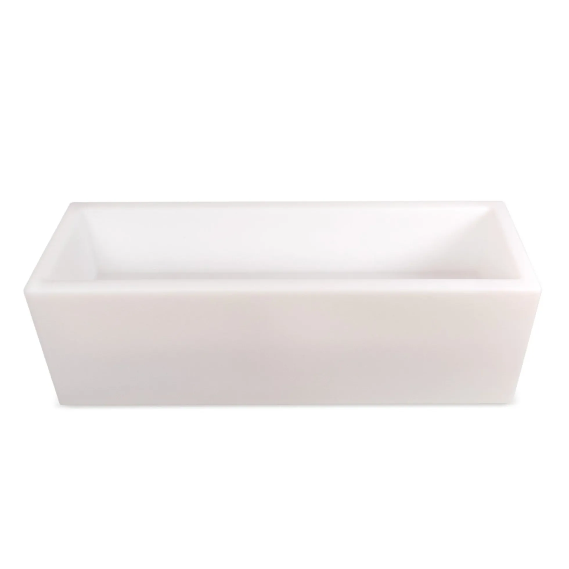 Macetero rectangular LED RGBW - 24W - Recargable - Mando a distancia