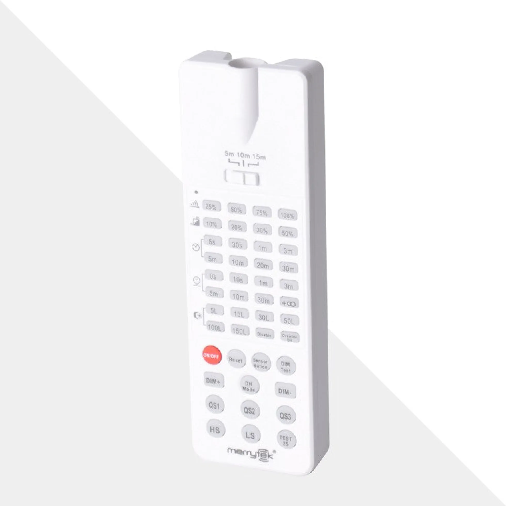 Mando a distancia IR Merrytek para sensor de campanas LED industriales