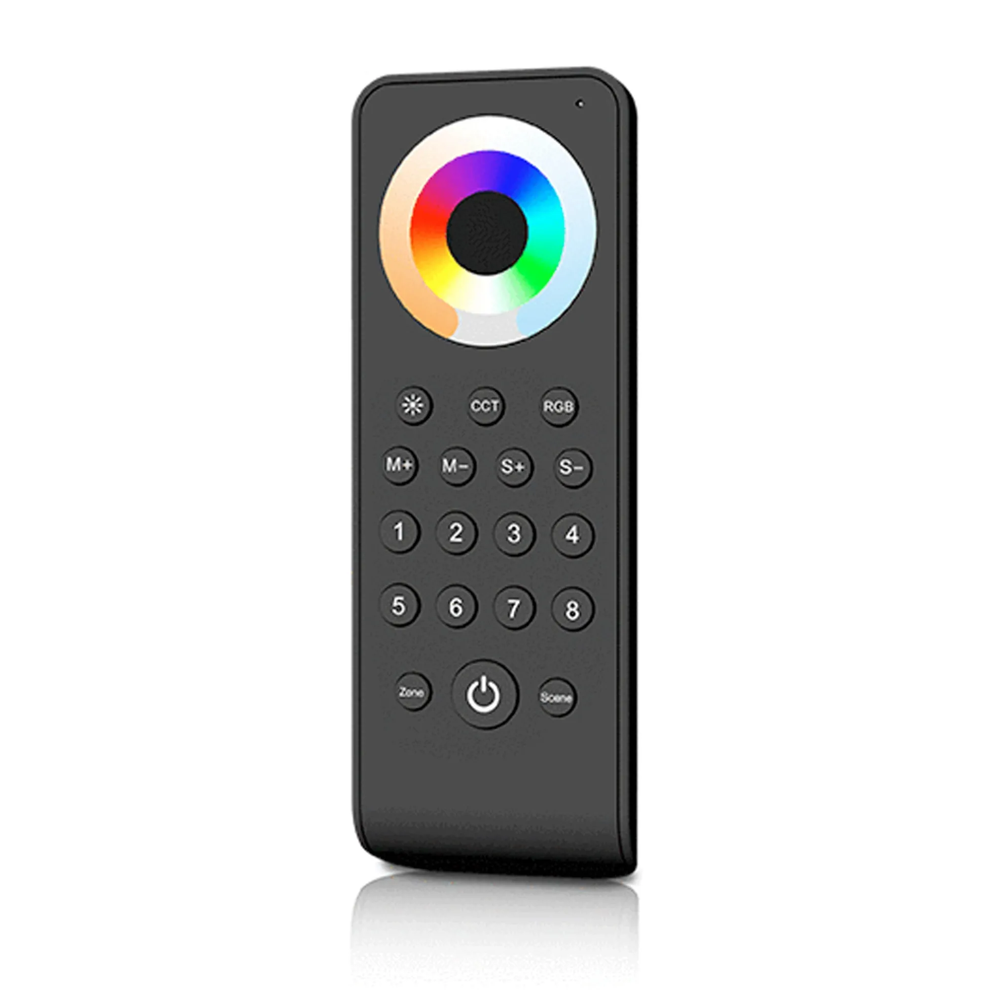 Mando a distancia LED monocolor / CCT / RGB / RGBW / RGB + CCT - 8 zonas / 8 escenas - SK-RS10 - Skydance
