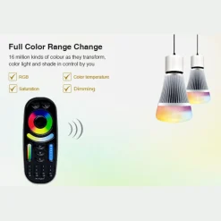 Mando a distancia LED RGB + CCT - 4 Zonas - BLANCO - FUT092 - Mi Light