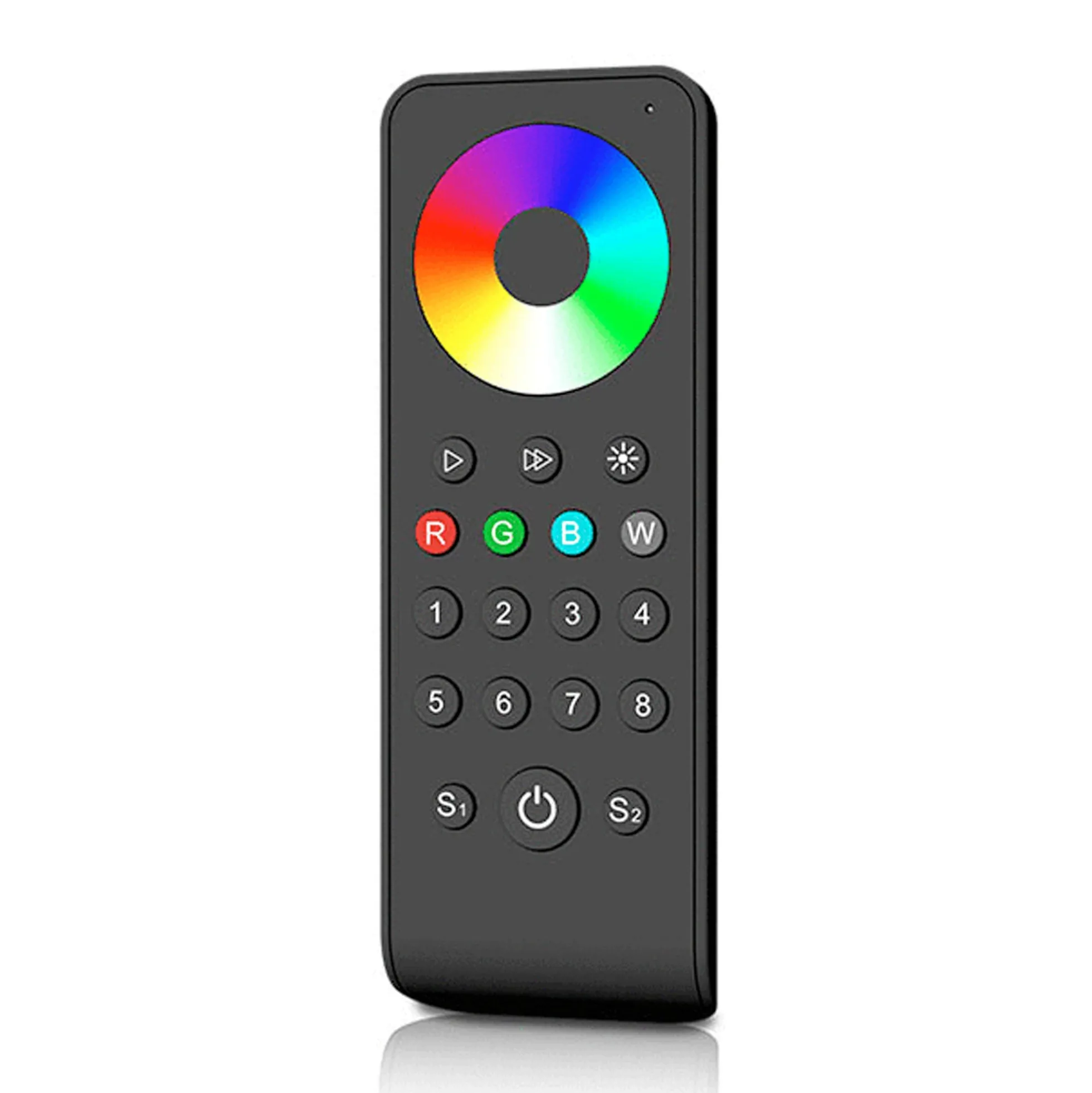 Mando a distancia LED RGB / RGBW - 8 zonas / 2 escenas - SK-RS8 - Skydance