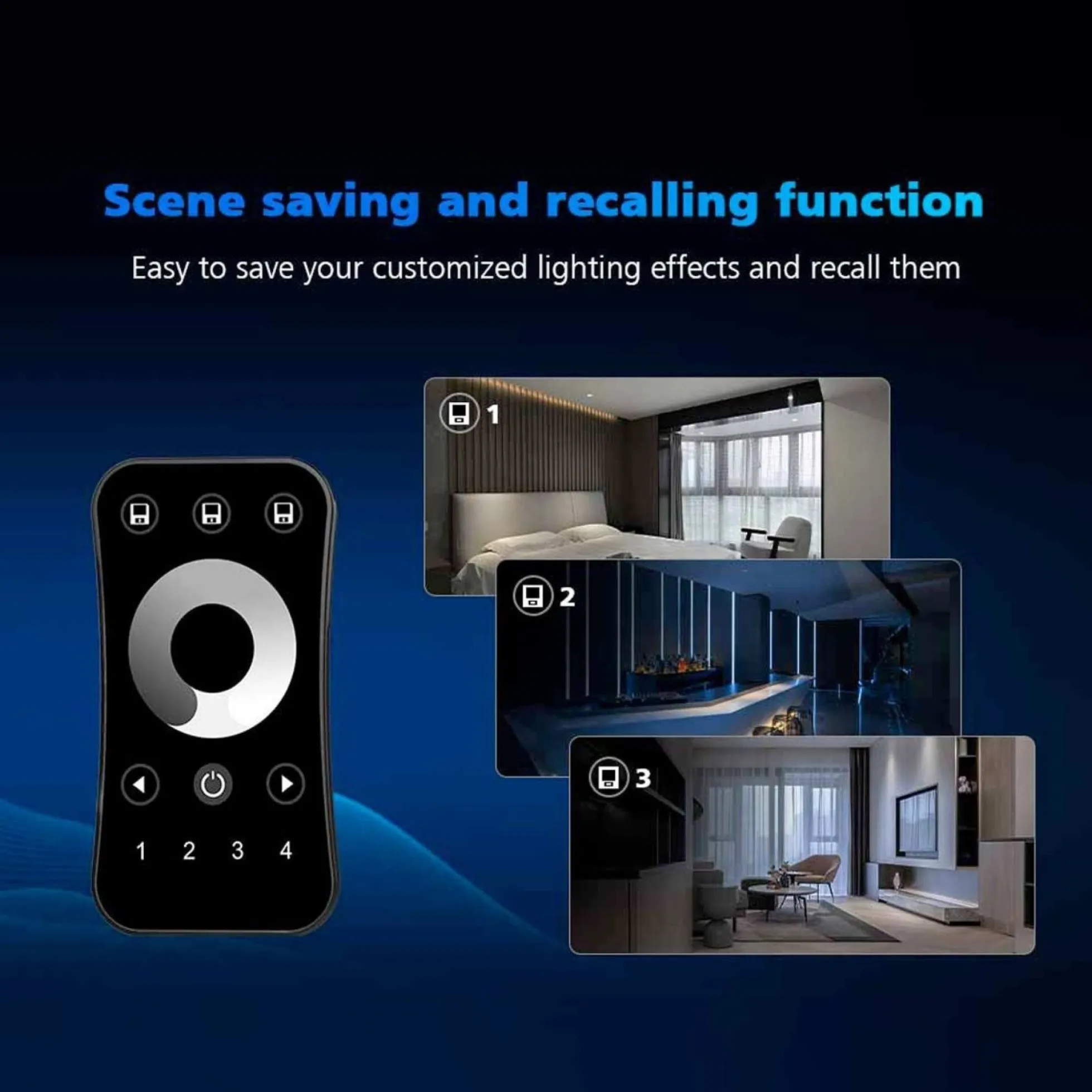 Mando a distancia LED RGB -1 zona - SK-RT15 - Skydance