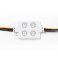 Módulo LED cuadrado para rótulos RGB - 0.96W - 12V DC - IP65 - 120º