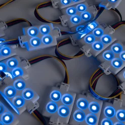 Módulo LED cuadrado para rótulos RGB - 0.96W - 12V DC - IP65 - 120º