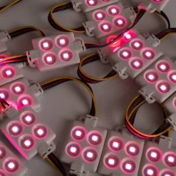Módulo LED cuadrado para rótulos RGB - 0.96W - 12V DC - IP65 - 120º