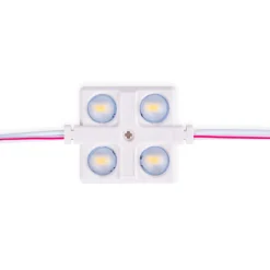 Módulo LED cuadrado para rótulos - 2W - 12V - IP65 - 160º