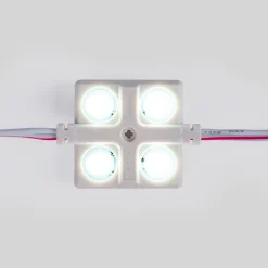 Módulo LED cuadrado para rótulos - 2W - 12V - IP65 - 160º